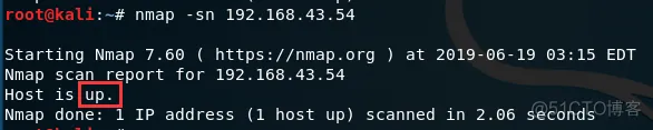 kali端口扫描