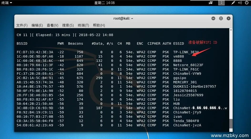 wifi密码暴力破解工具 字典